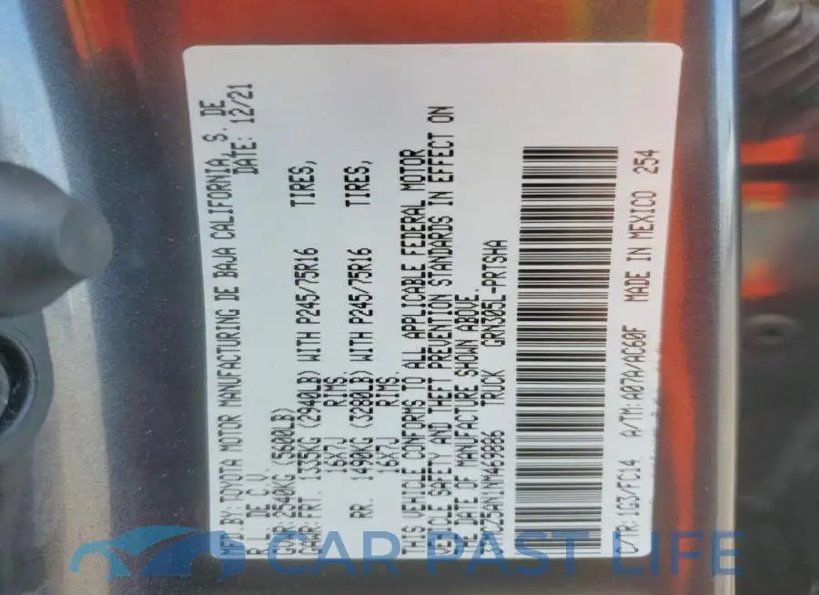 3TMCZ5AN1NM469886# 13