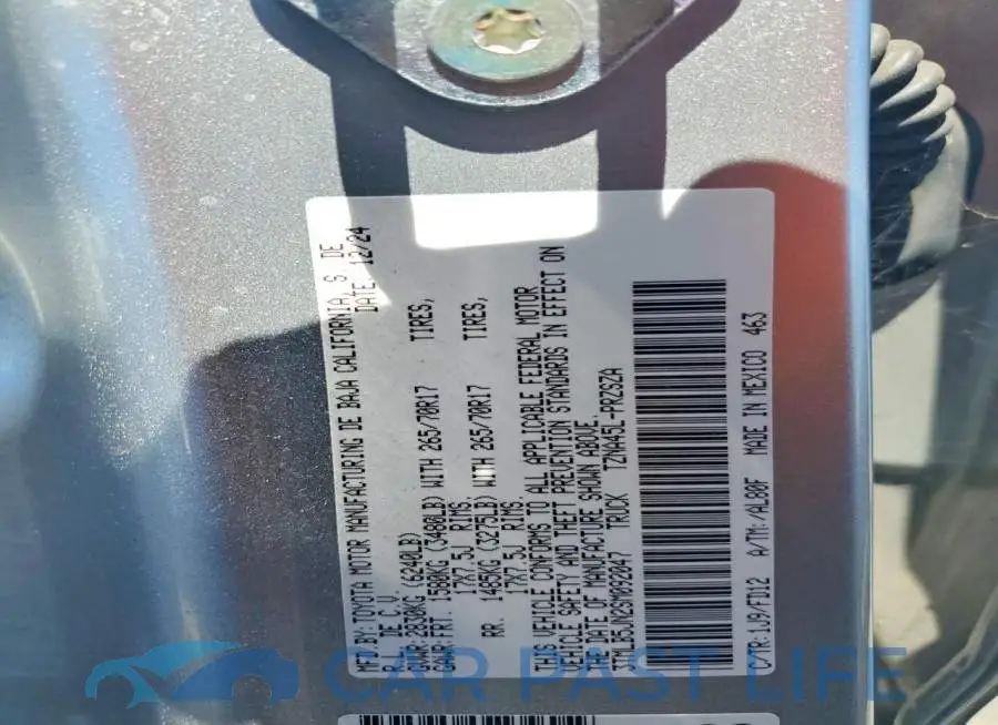 3TMLB5JN2SM092047# 12