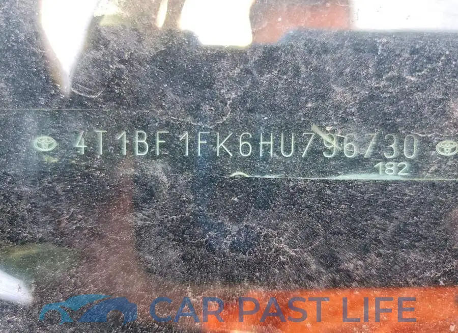 4T1BF1FK6HU796730# 12