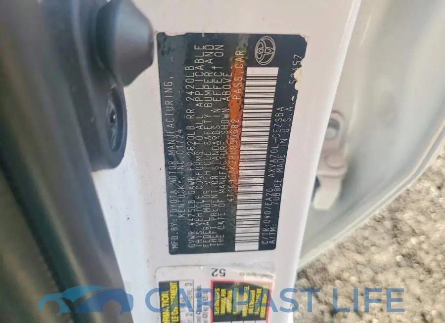 4T1G11AK2RU890682# 12
