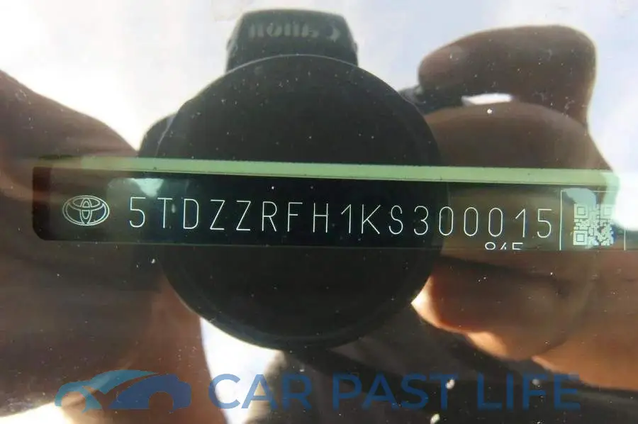 5TDZZRFH1KS300015# 10