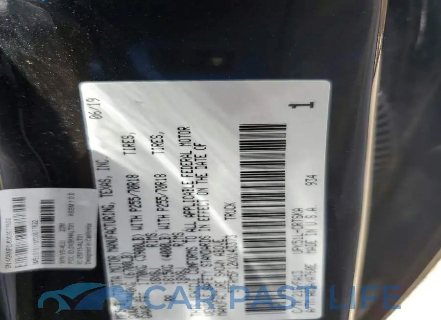 5TFRM5F12KX143373# 12