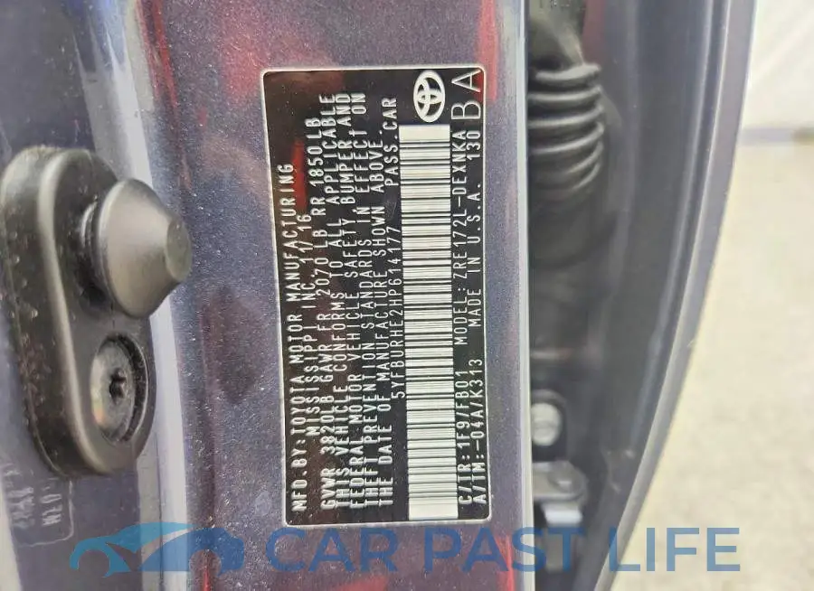 5YFBURHE2HP614177# 13