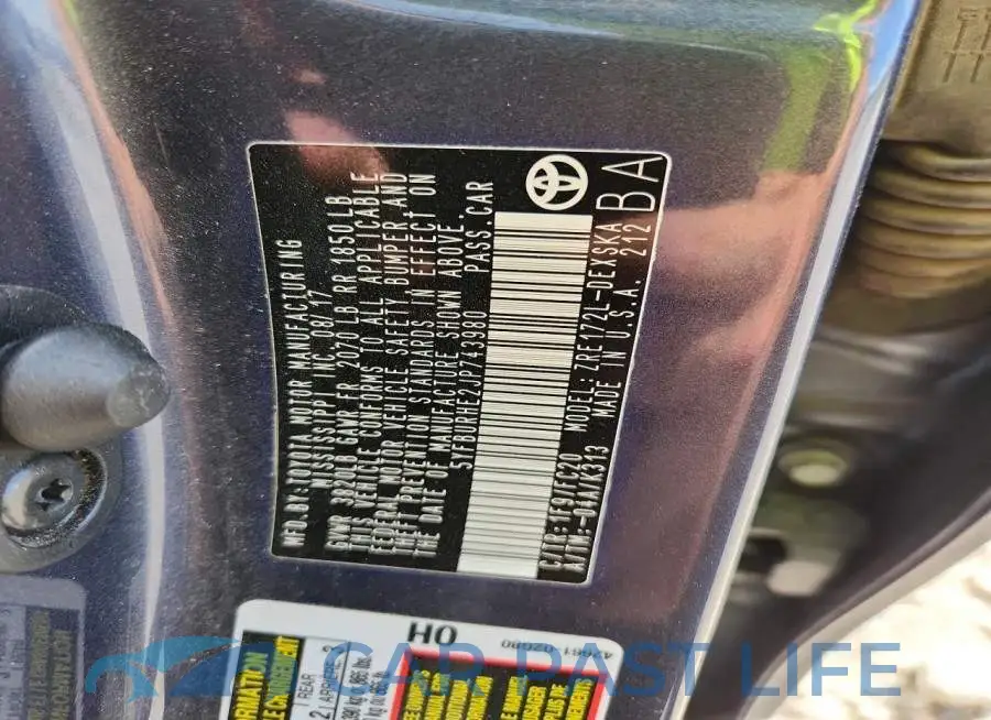 5YFBURHE2JP743980# 12