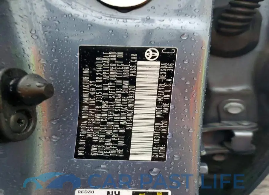 5YFS4MCE9MP093320# 13