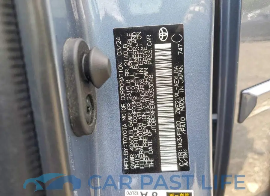 JTDBCMFE8R3053048# 12