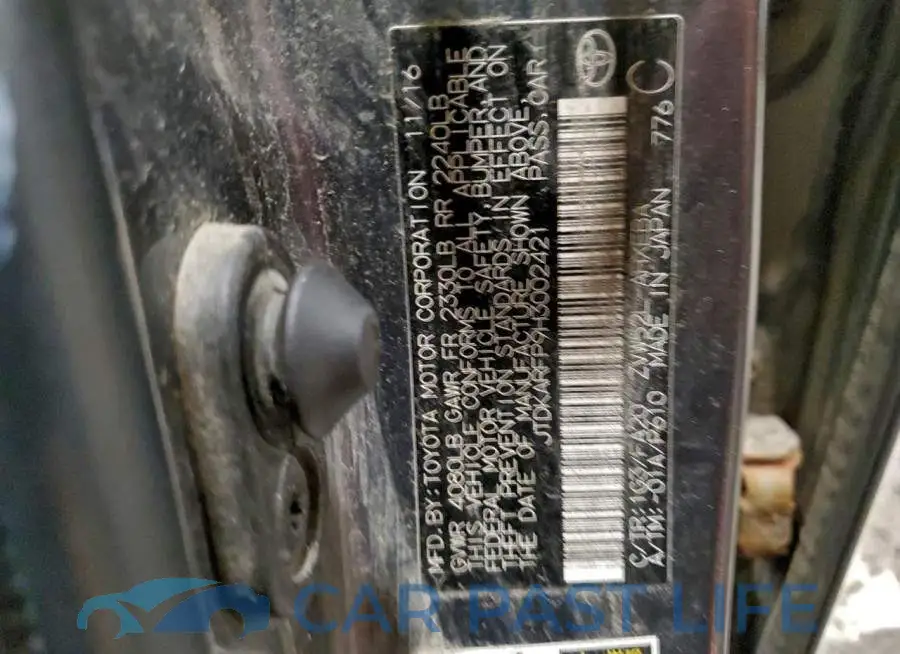 JTDKARFP9H3002421# 12