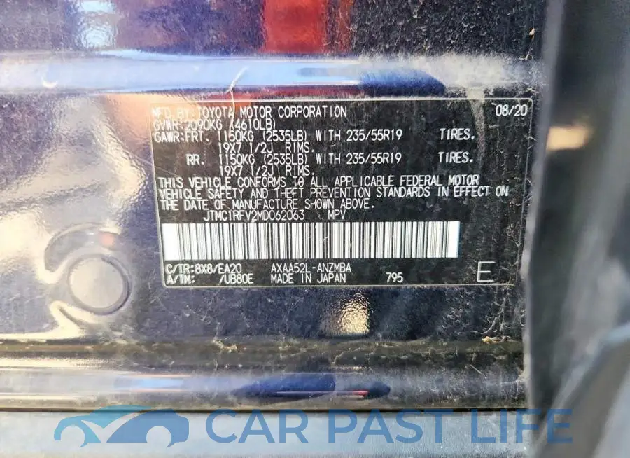 JTMC1RFV2MD062063# 14