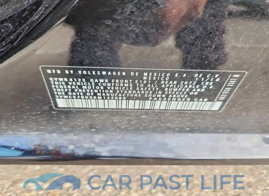 3VWC57BUXKM132686# 12