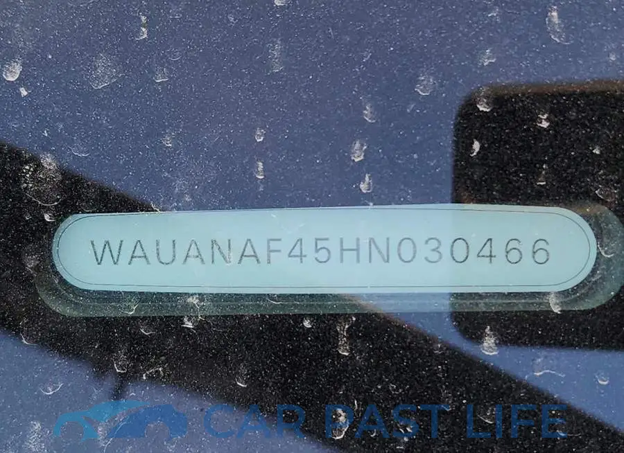 WAUANAF45HN030466# 12