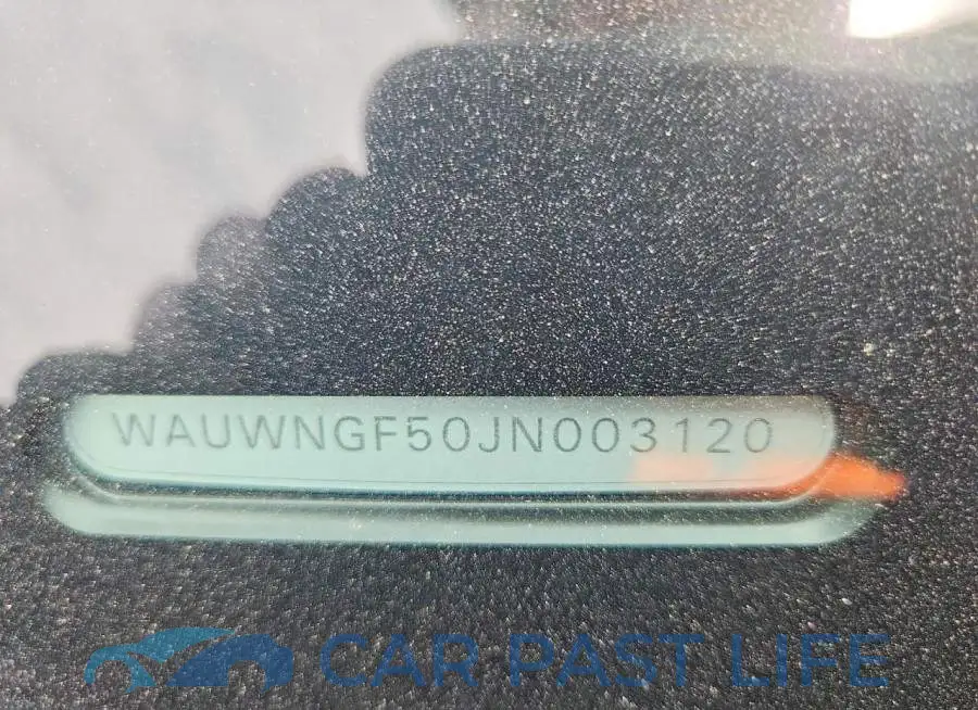 WAUWNGF50JN003120# 12