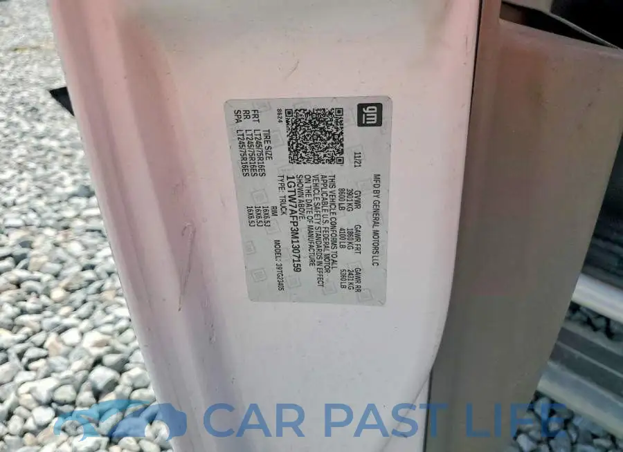 1GTW7AFP3M1307159# 12
