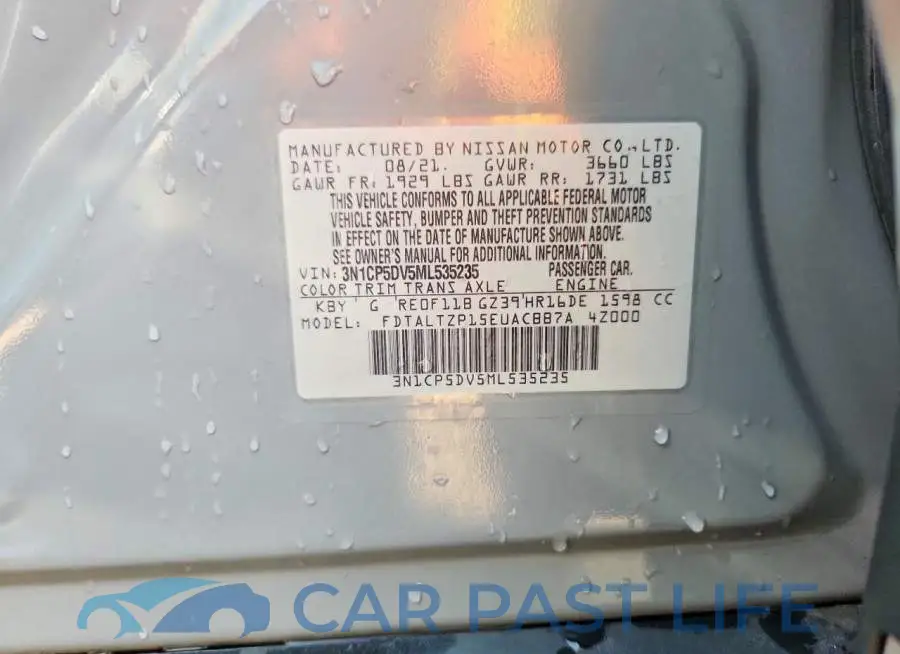 3N1CP5DV5ML535235# 14