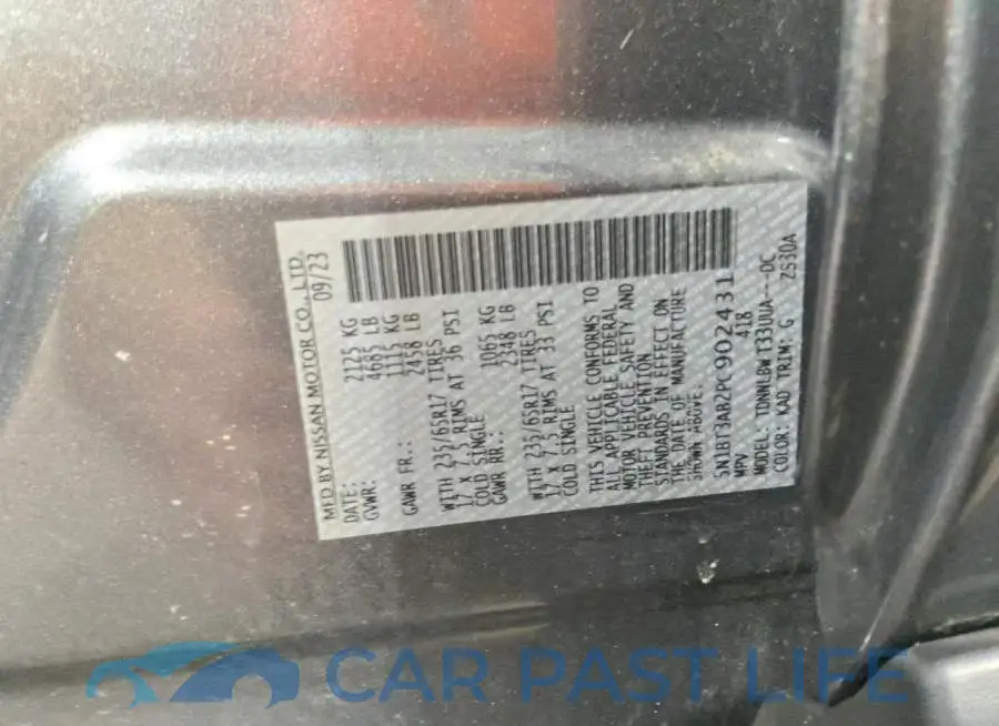 5N1BT3AB2PC902431# 13