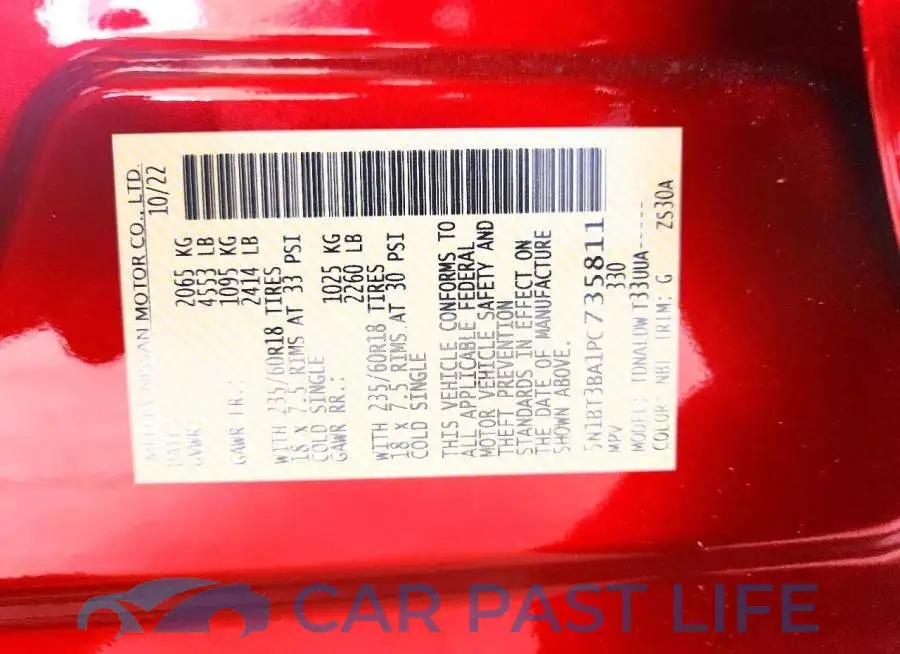 5N1BT3BA1PC735811# 14
