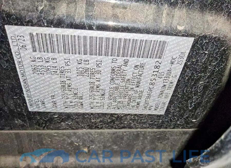 5N1BT3BA5PC853182# 13