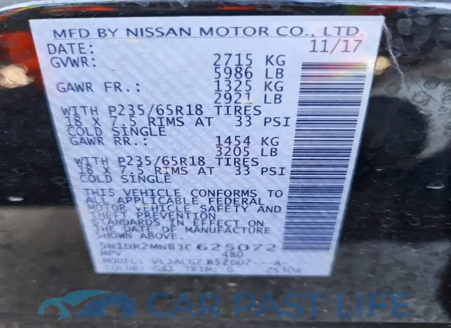 5N1DR2MN8JC625072# 13