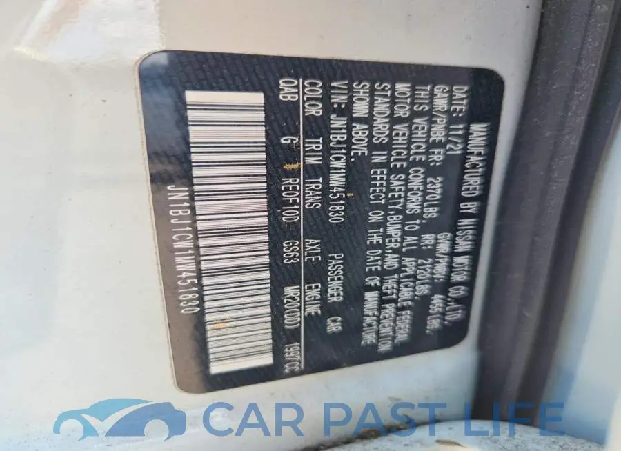 JN1BJ1CW1MW451830# 13