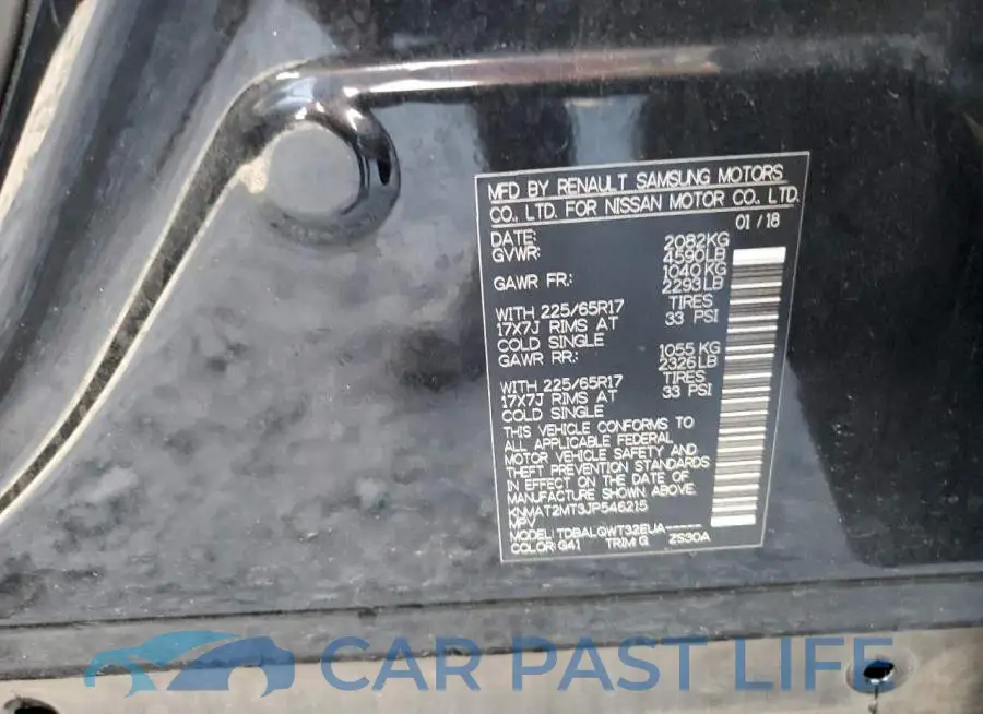 KNMAT2MT3JP546215# 14