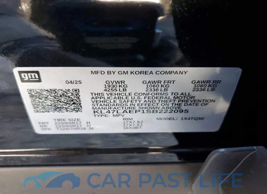 KL47LAEP1SB222095# 13