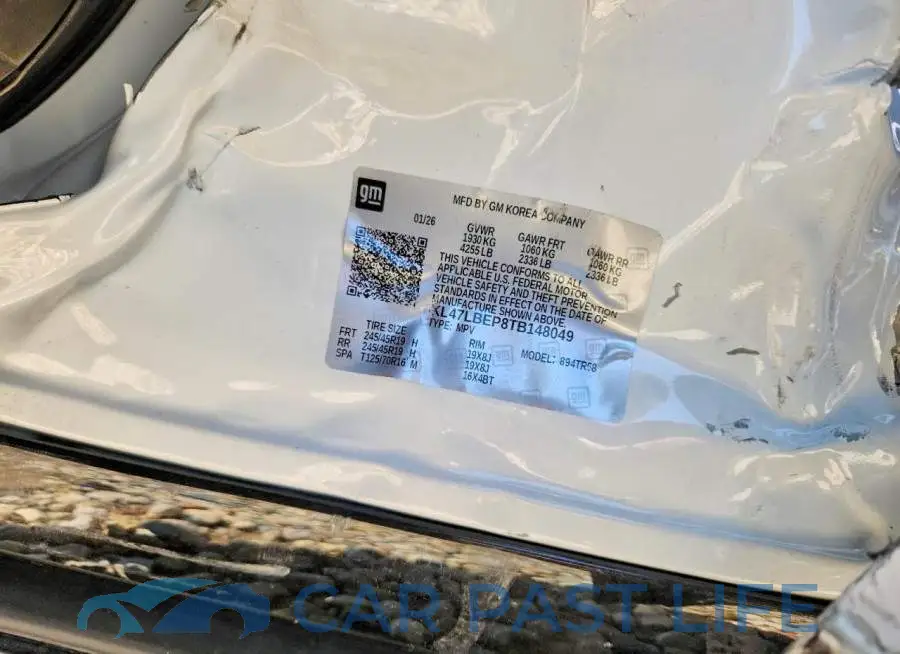 KL47LBEP8TB148049# 12