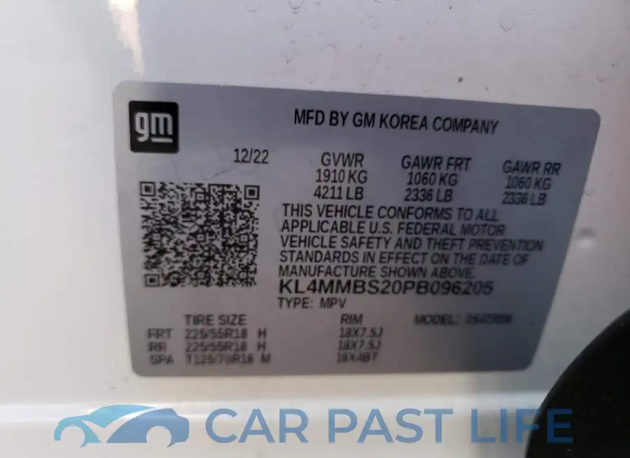 KL4MMBS20PB096205# 13