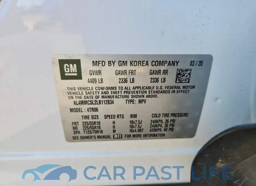 KL4MMCSL2LB112834# 13