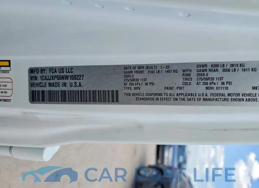 1C4JJXP66NW108227# 13