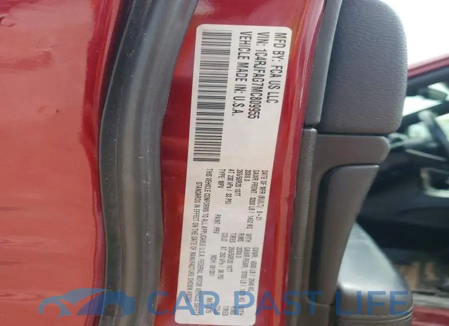 1C4RJFAG7MC809955# 13
