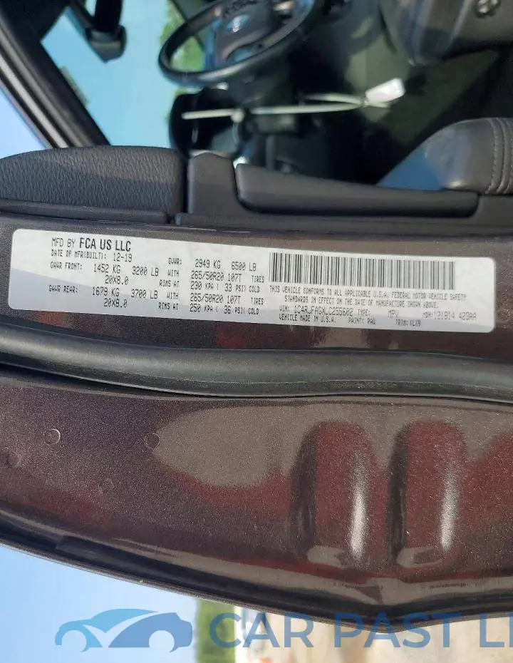 1C4RJFAGXLC255602# 14