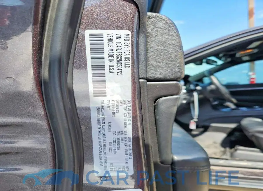 1C4RJFBG2MC504720# 13