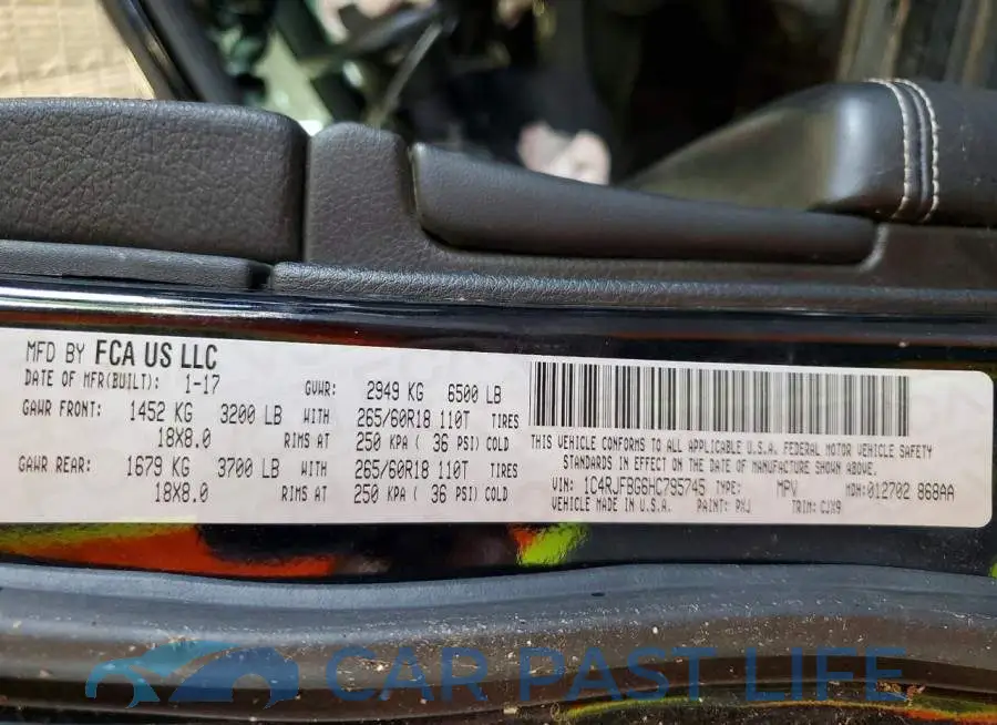1C4RJFBG6HC795745# 13