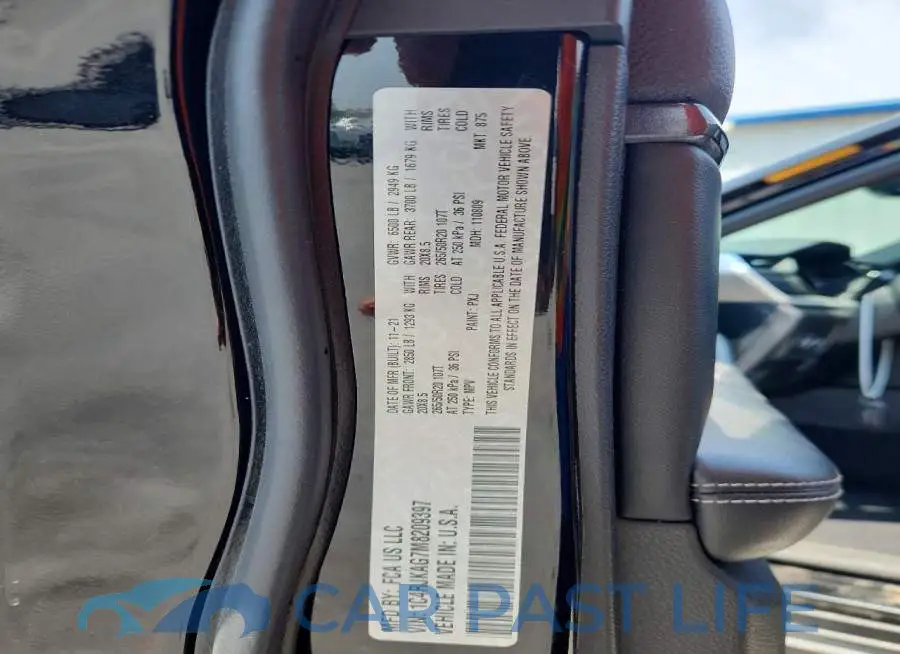 1C4RJKAG7M8209397# 14