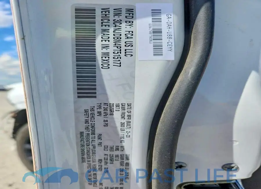 3C4NJDBN4PT515177# 14
