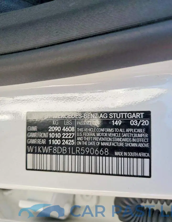 W1KWF8DB1LR590668# 12