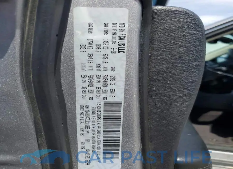 1C4RDHAG3JC316885# 13