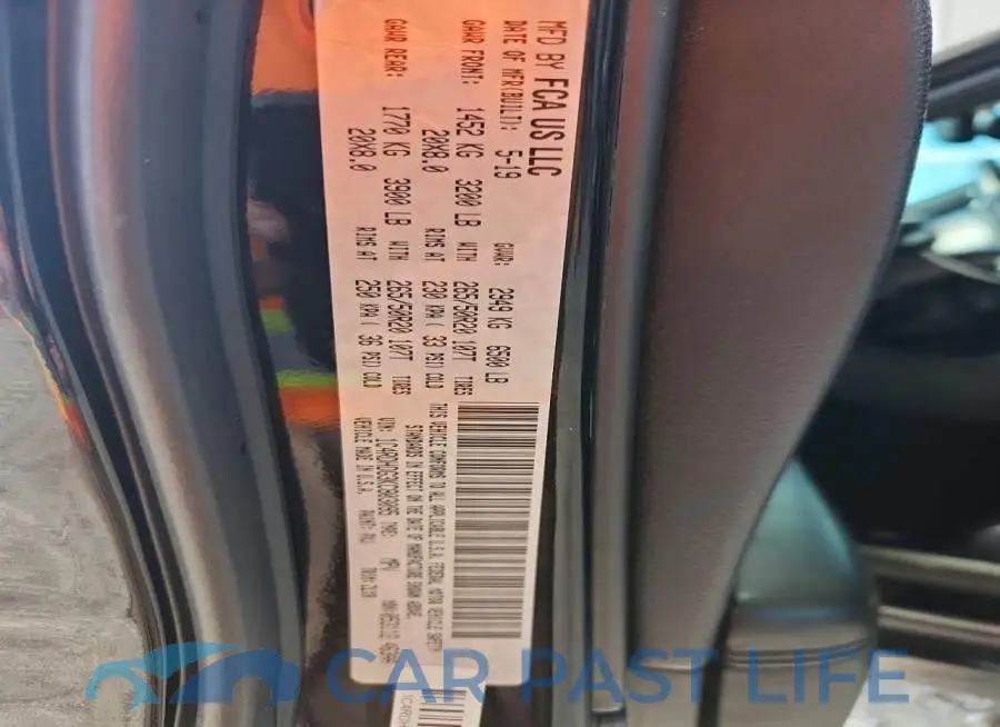 1C4RDHDG3KC803095# 13