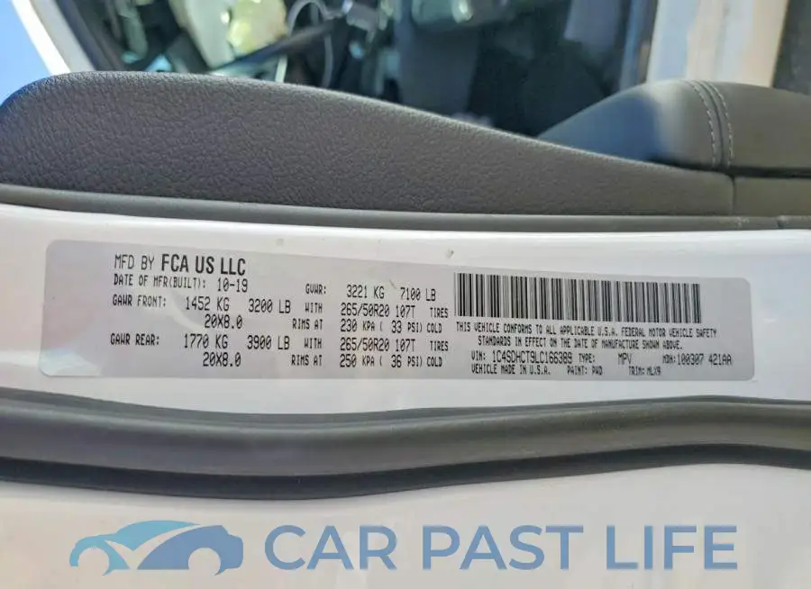 1C4SDHCT9LC166389# 13