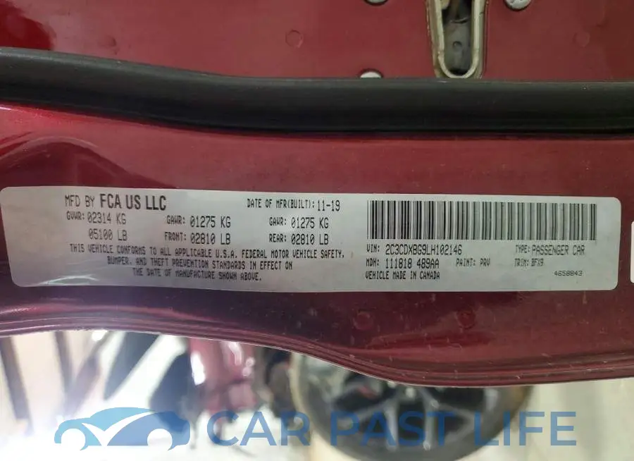 2C3CDXBG9LH102146# 13