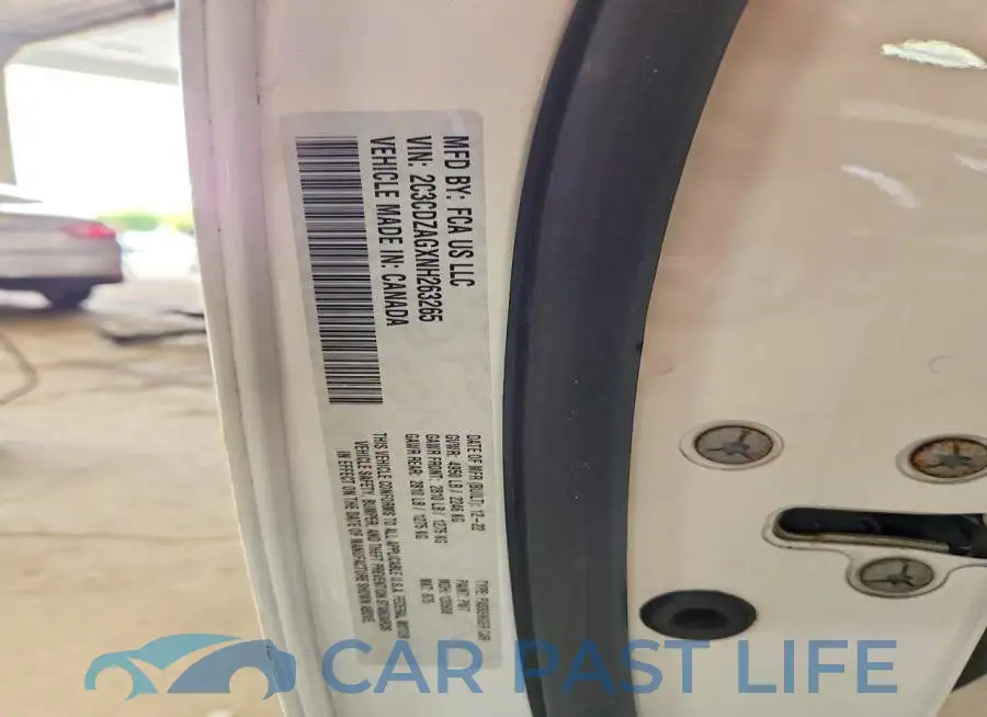 2C3CDZAGXNH263265# 13