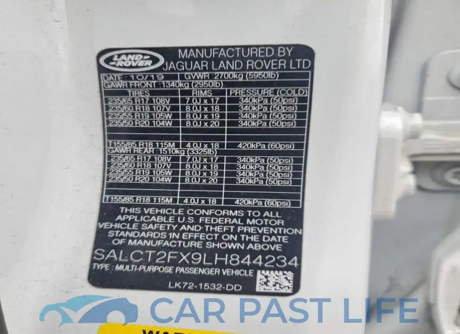 SALCT2FX9LH844234# 13