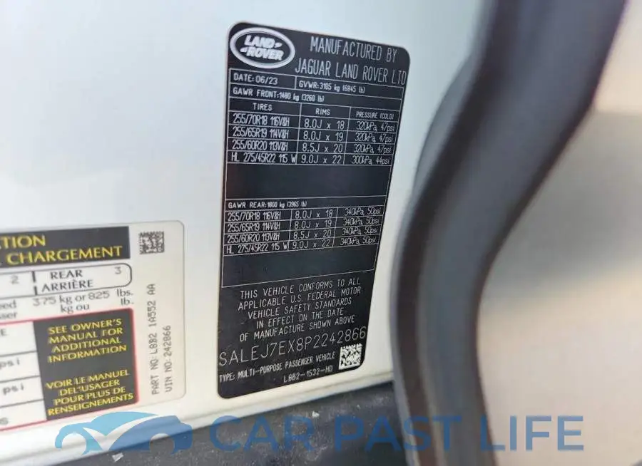 SALEJ7EX8P2242866# 13