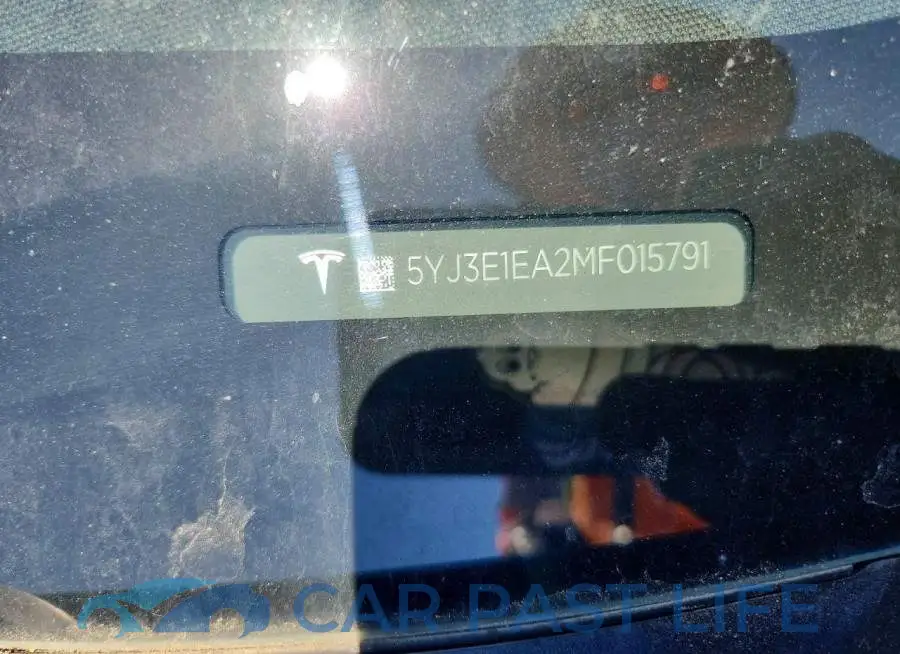 5YJ3E1EA2MF015791# 12