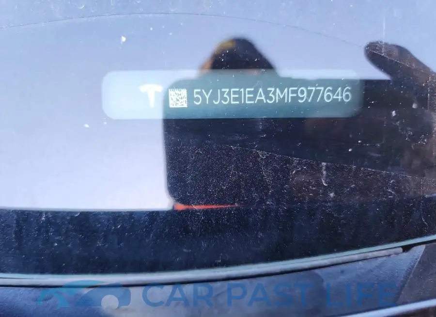 5YJ3E1EA3MF977646# 12