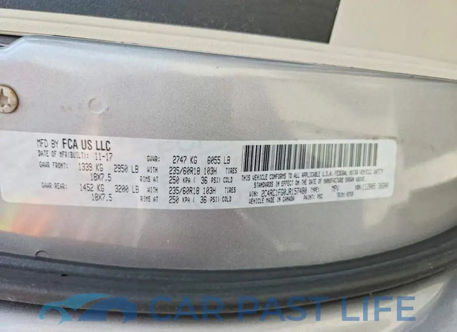 2C4RC1FG0JR157480# 13
