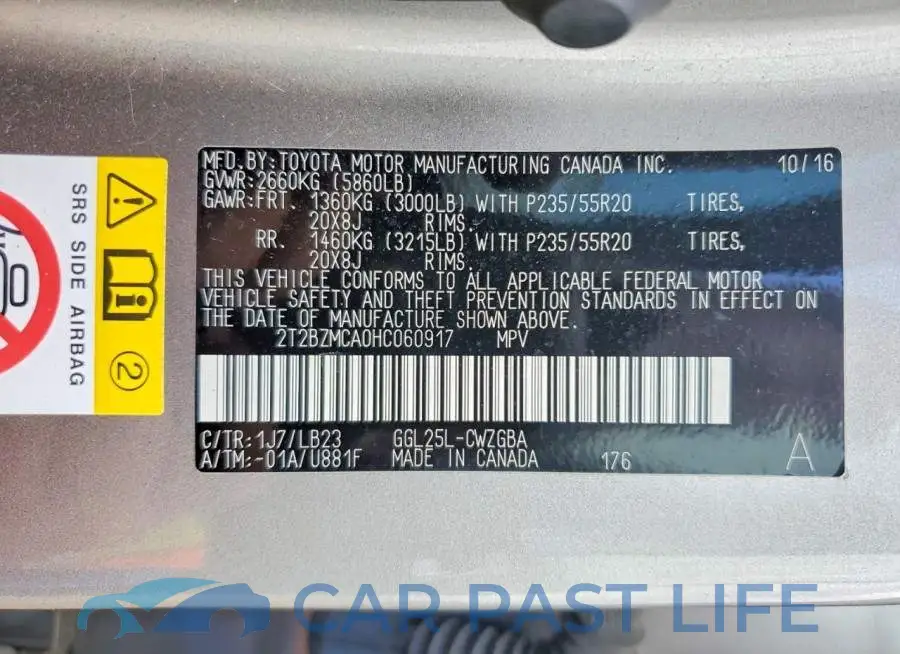 2T2BZMCA0HC060917# 14