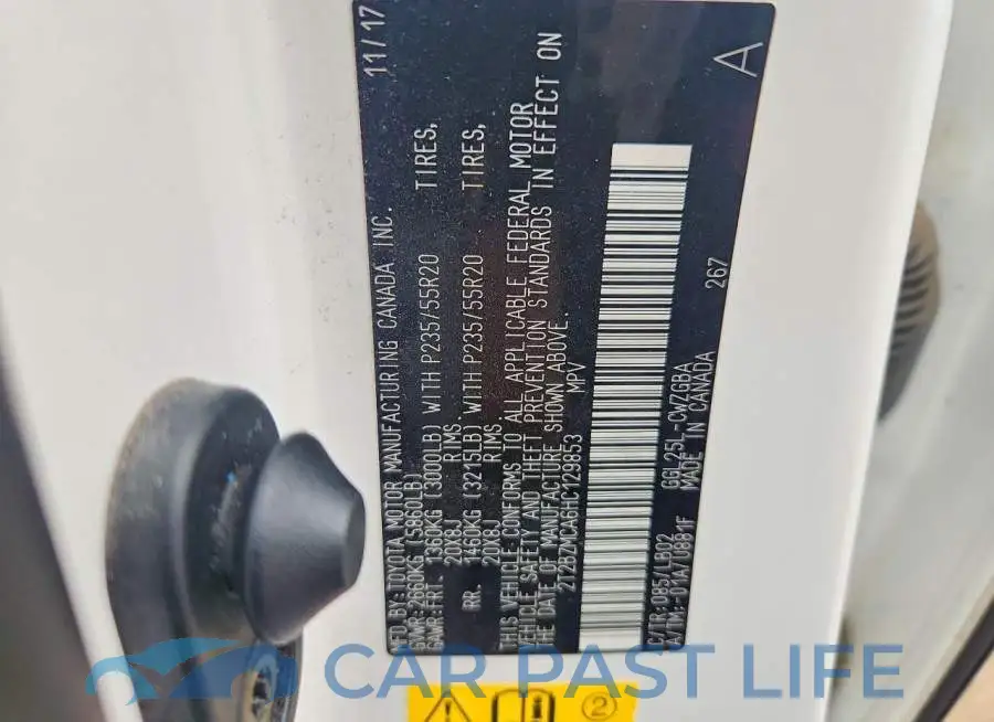 2T2BZMCA6HC129853# 13