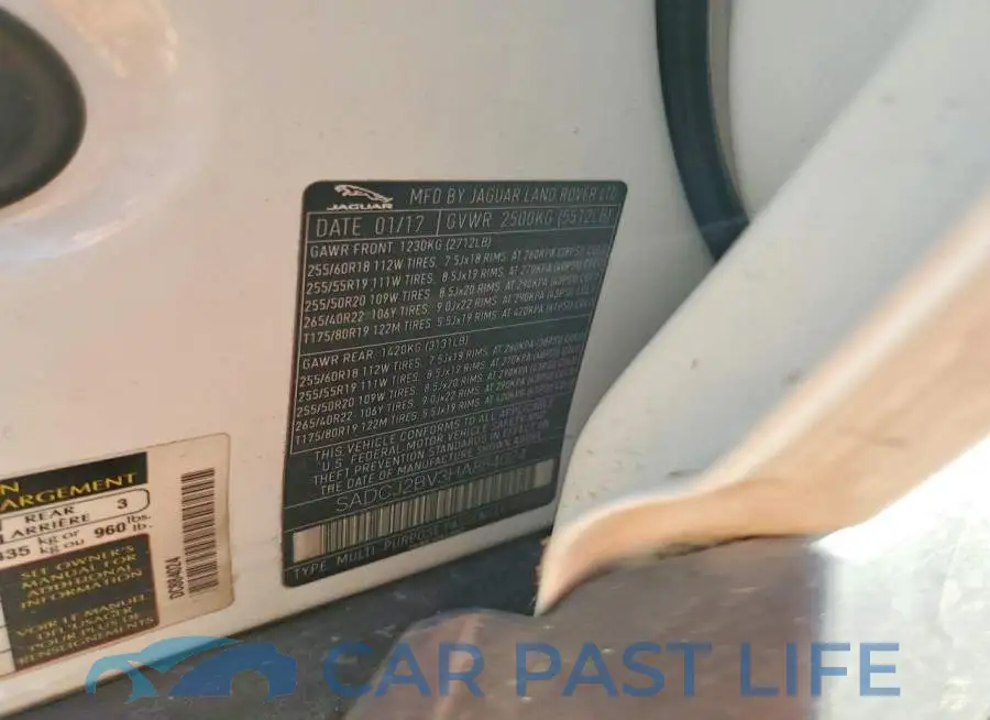 SADCJ2BV3HA884024# 12
