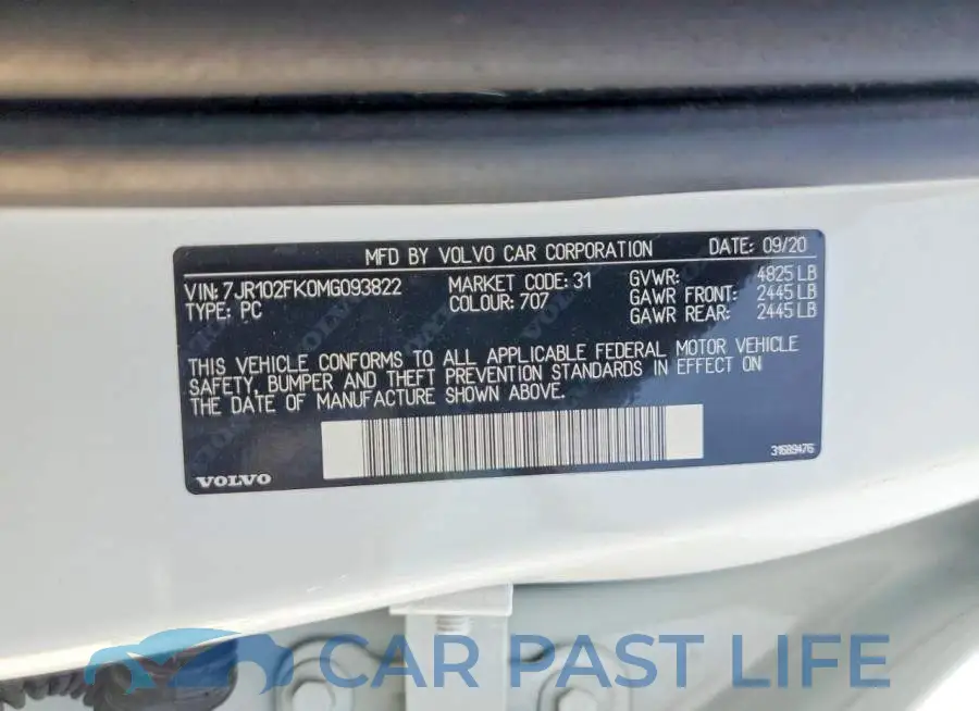 7JR102FK0MG093822# 12