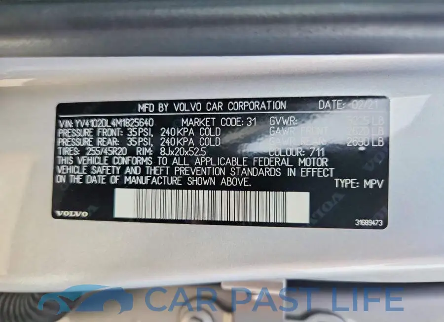 YV4102DL4M1825640# 13